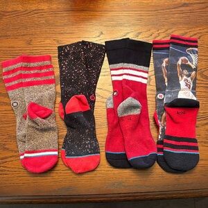 4 pairs of Stance socks. All labeled as L-XL.